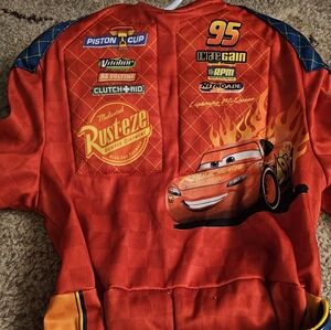 Disney Cars Lightning McQueen Race Car Driver Costume